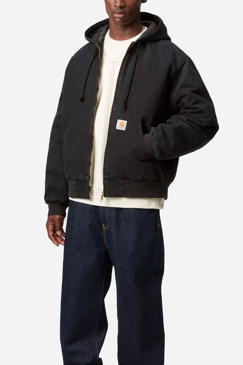 Carhartt WIP OG Active Jacket (Black/Stone Canvas) | Jackets