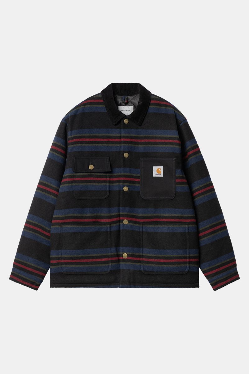 Carhartt WIP Oregon Jacket (Starco Stripe/Black) | Coats &amp; Jackets