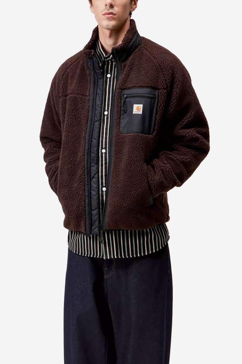 Carhartt WIP Prentis Liner Fleece (Palisander/Black) | Sweaters