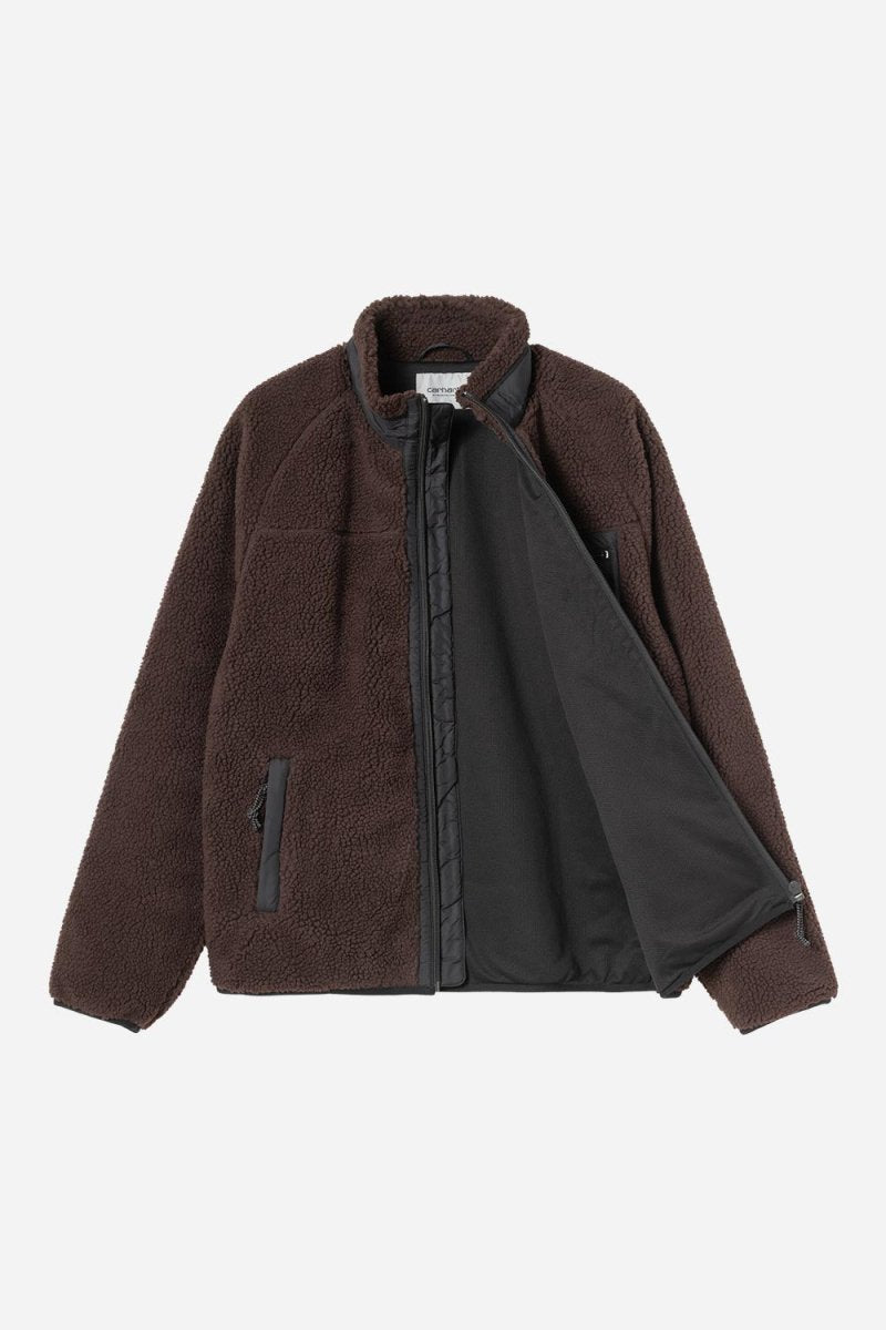 Carhartt WIP Prentis Liner Fleece (Palisander/Black) | Sweaters