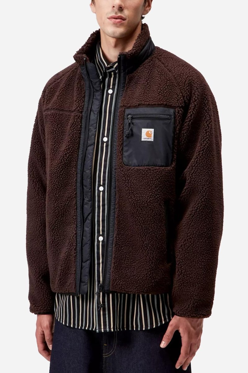 Carhartt WIP Prentis Liner Fleece (Palisander/Black) | Sweaters