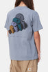 Carhartt WIP lyhythihainen kaavio C T-paita (lahdensininen) | T-paidat