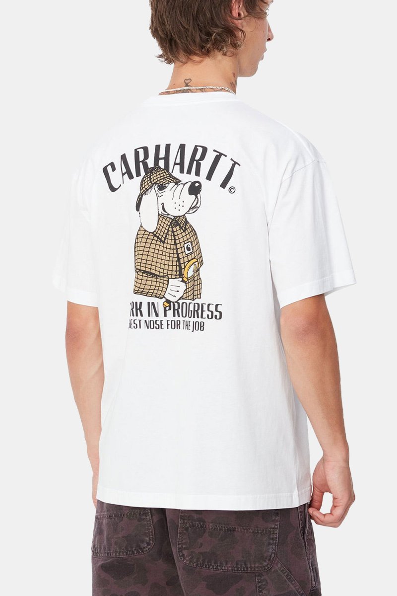 Carhartt WIP Short Sleeve Inspector T-Shirt (White) | T-Shirts