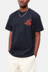 Carhartt WIP Lyhythihainen Mechanic Pocket T-paita (Dark Navy / Brick) | T-paidat