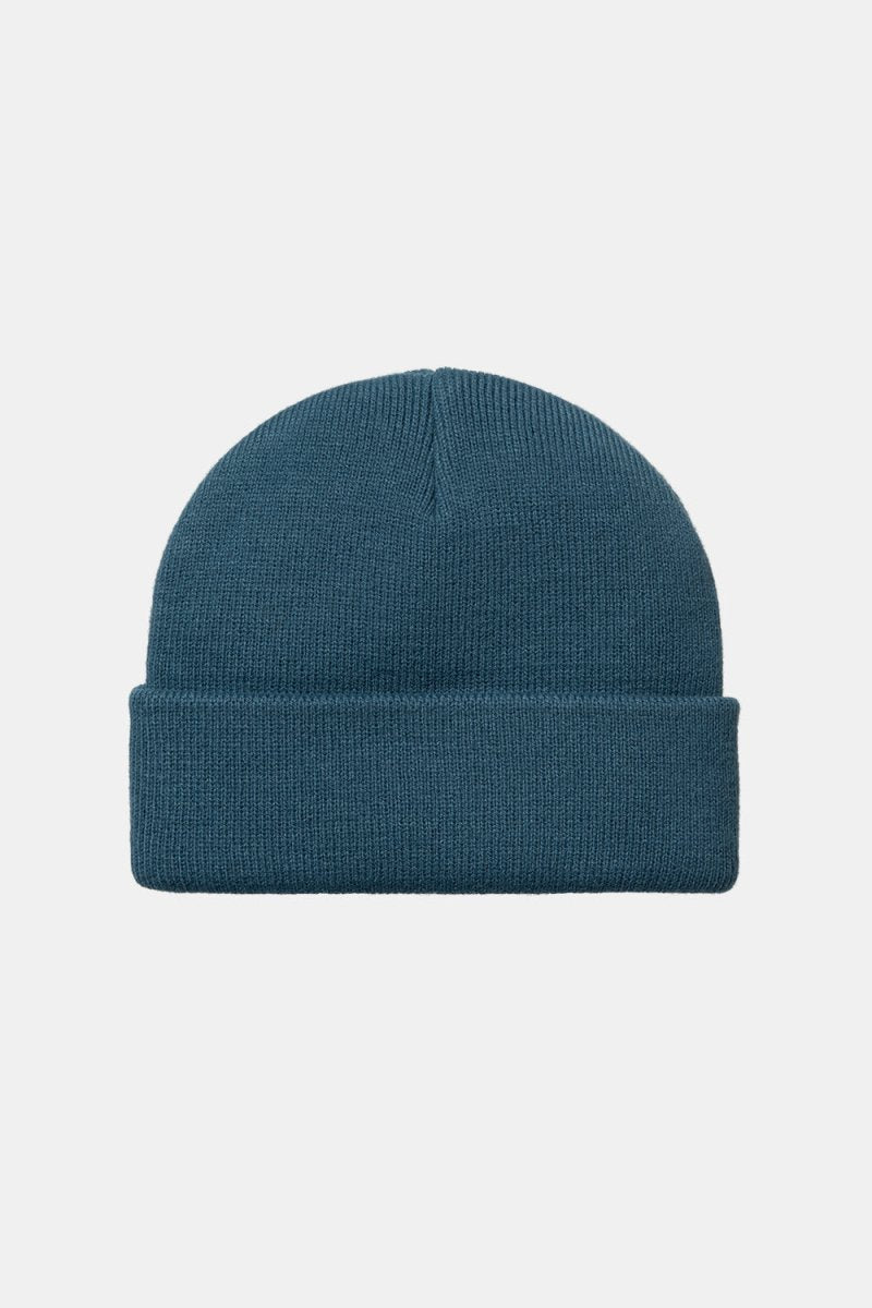 Carhartt WIP Stratus Hat Low Beanie (Prussian Blue) | Hats