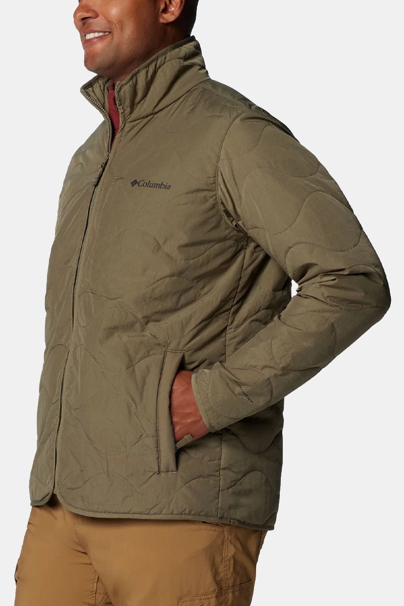 Columbia Birchwood™ II Quilted Jacket (Stone Green) | Jackets