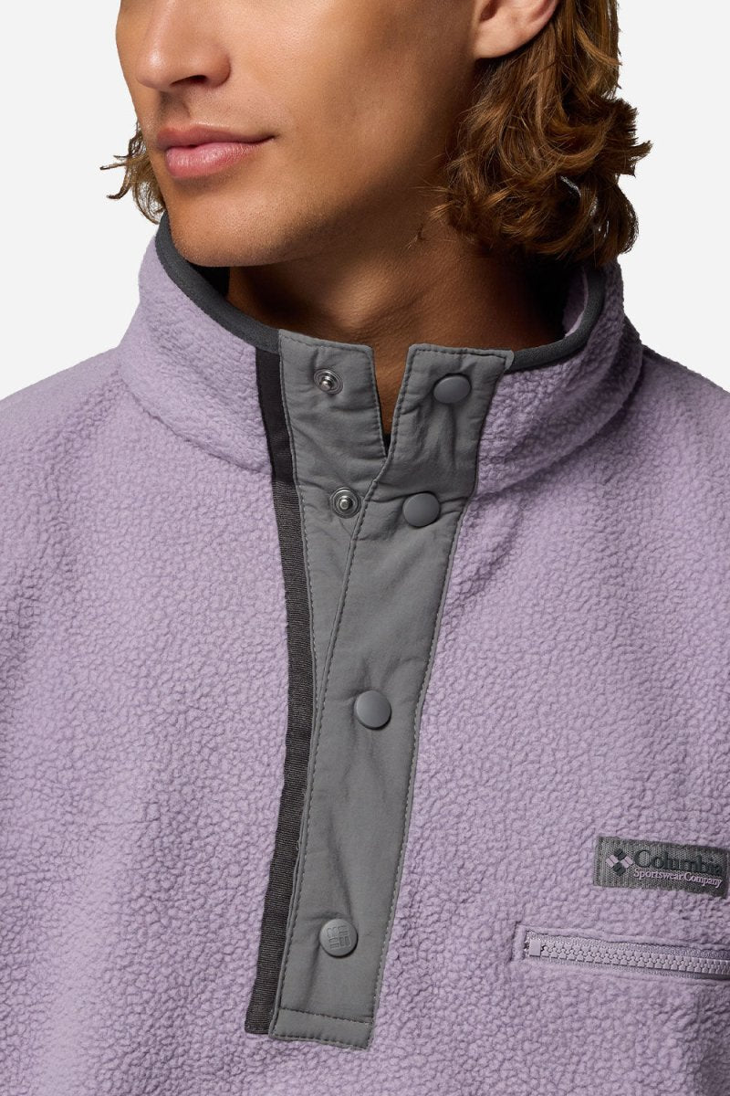Columbia Helvetia™ II Half Snap Fleece (Shale Purple) | Sweaters