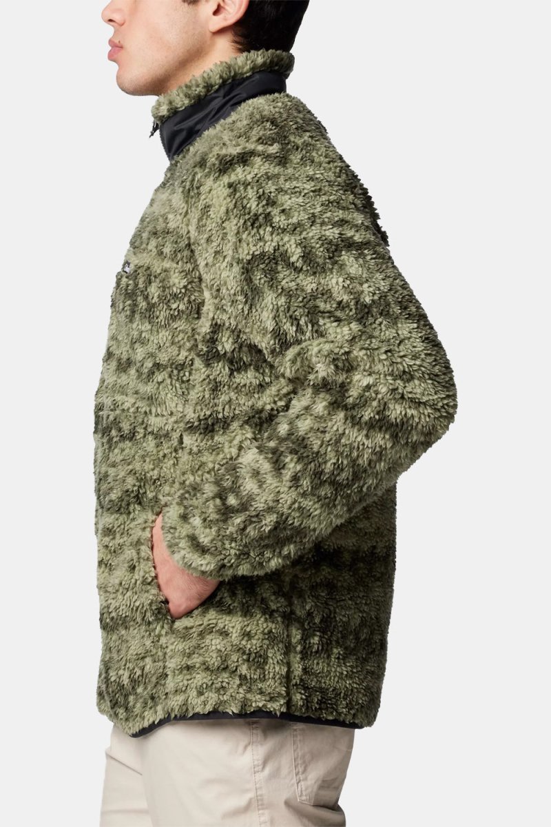 Columbia Winter Pass™ Printed Fleece II (Greenscape/Stippled Stripe) | Sweaters