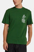 Deus Boscombe Address Tee luomupuuvillainen T-paita (Hillside Green) | T-paidat