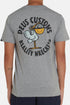 Deus Pegasus Organic Cotton T-paita (Grey Marle) | T-paidat