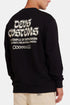 Deus Rinse Wash Crew collegepaita (antrasiitti) | Neulepuserot