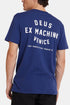 Deus Venice Skull Tee luomupuuvillainen T-paita (Mechanic Blue) | T-paidat