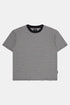 Edwin Adam Stripe T-paita (musta/valkoinen) | T-paidat