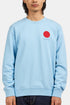 Edwin Japanilainen Sun Heavy Felpa Sweat (Placid Blue) | Neulepuserot