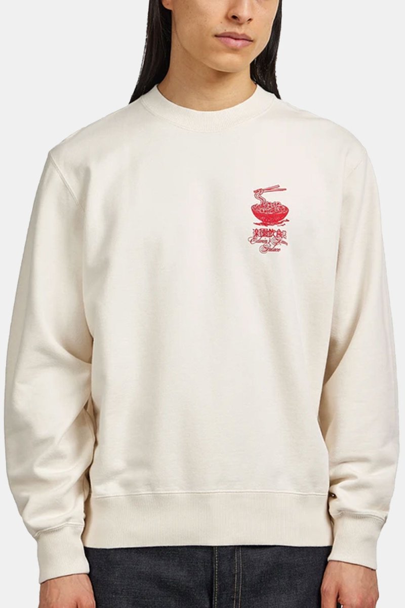 Edwin Ramen Palace Sweat (Whisper White) | Sweaters