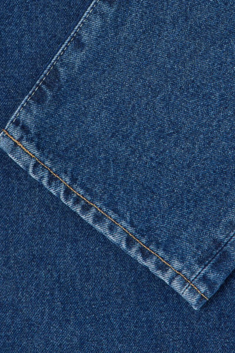 Edwin Regular Tapered Kaihara Pure Indigo Openend Denim (Blue - Mid Used) | Jeans