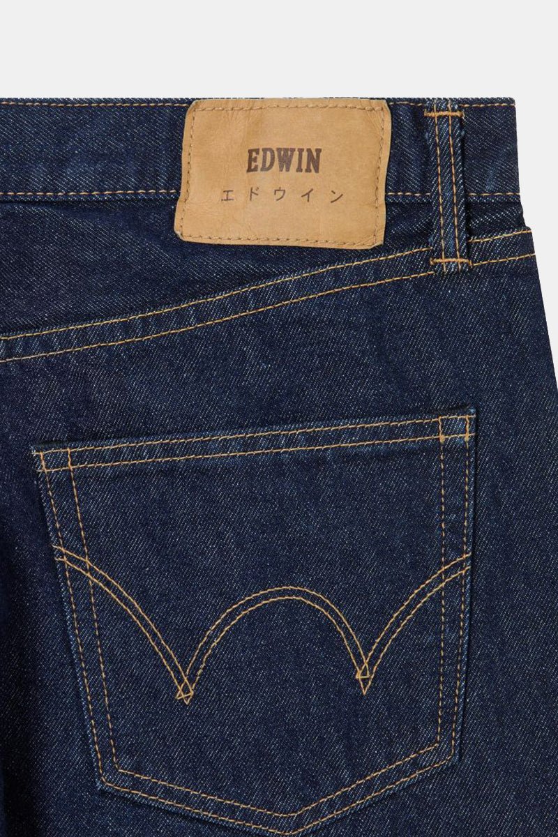 Edwin Regular Tapered Kaihara Pure Indigo Openend Denim (Blue Rinsed) | Jeans