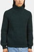Edwin Roni High Collar collar collar (Kombu Green) | Neulepuserot