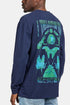 Edwin The Last Of Us II pitkähihainen T-paita (Maritime Blue) | T-paidat