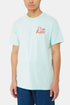 Edwin Tokyo Builders T-paita (Bleached Aqua) | T-paidat