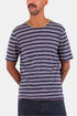 Folk Multistripe T-paita (Navy Mix) | Paidat
