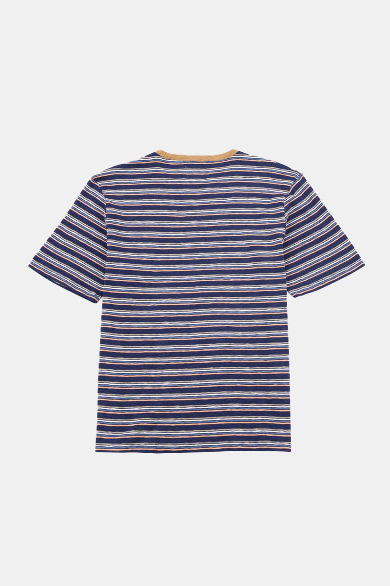 Folk Multistripe T-Shirt (Navy Mix) | Shirts