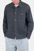 Folk Patch Overshirt (Charcoal Hamp Canvas) | Paidat