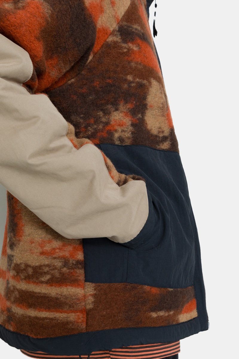 Folk Signal Fleece (Rust Multi Jacquard) | Sweaters