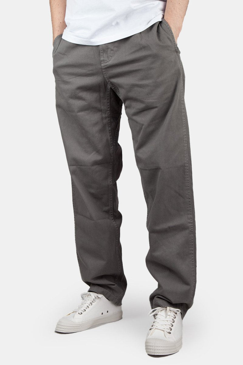 Gramicci G Pants Double-Ringspun Organic Cotton Twill (Charcoal Grey) | Trousers