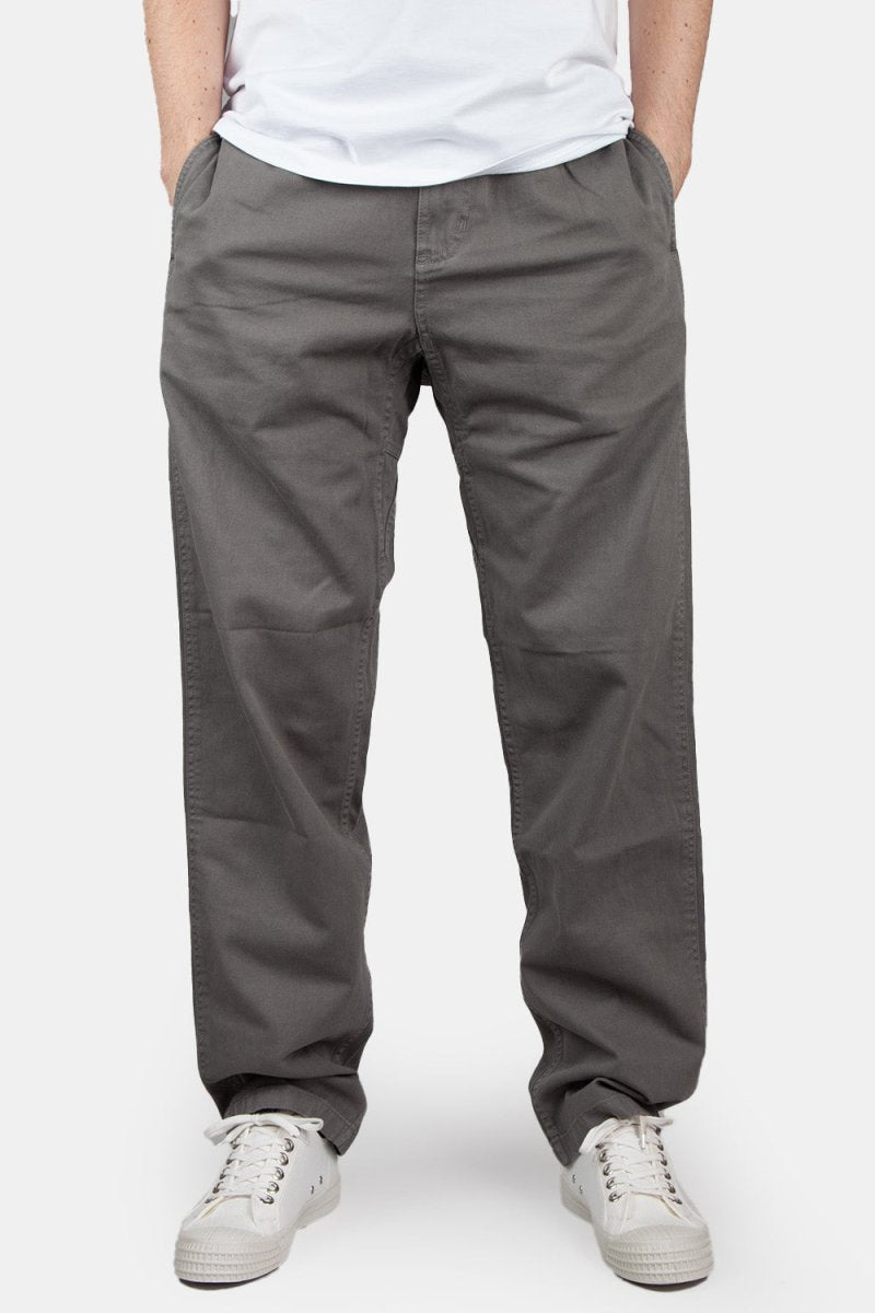 Gramicci G Pants Double-Ringspun Organic Cotton Twill (Charcoal Grey) | Trousers