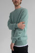 Half Dozen Super Soft Double Harjattu Crew Neck (Sea Pearl) | Neuleet
