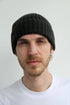 Half Dozen Super-Soft Lambswool Fisherman Beanie - Merilevänvihreä