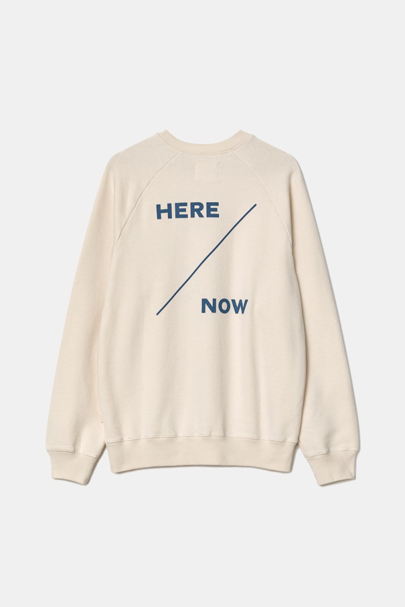 La Paz Cunha Here/Now Print Sweatshirt (Ecru) | Sweaters