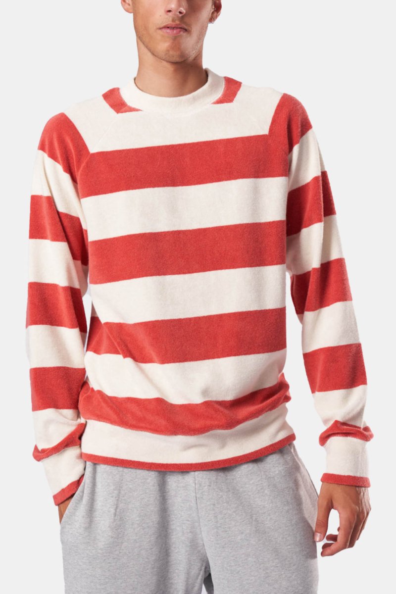 La Paz Cunha Striped Sweatshirt (Coral Towel) | Sweaters
