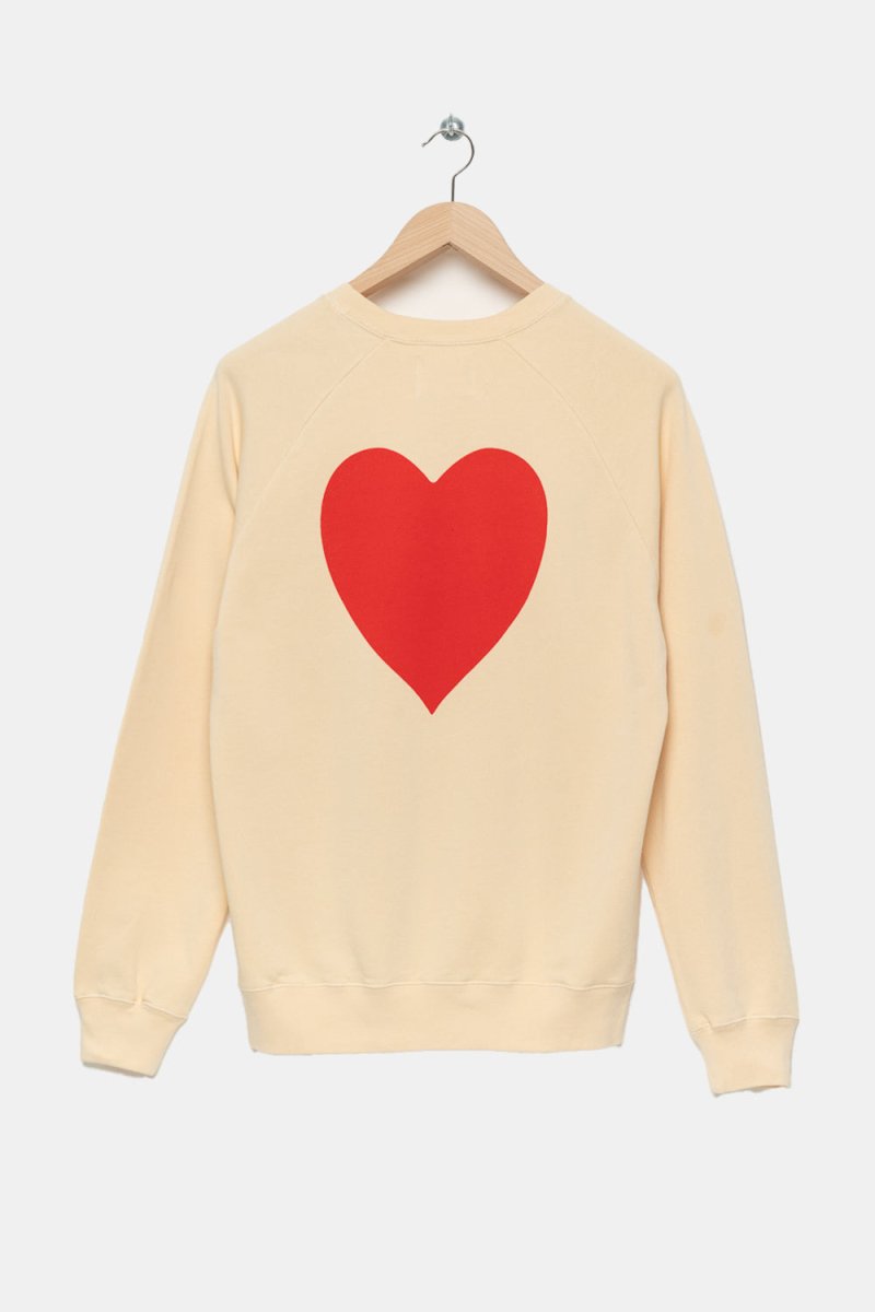La Paz Cunha Sweatshirt (Hearts Ecru) | Sweaters