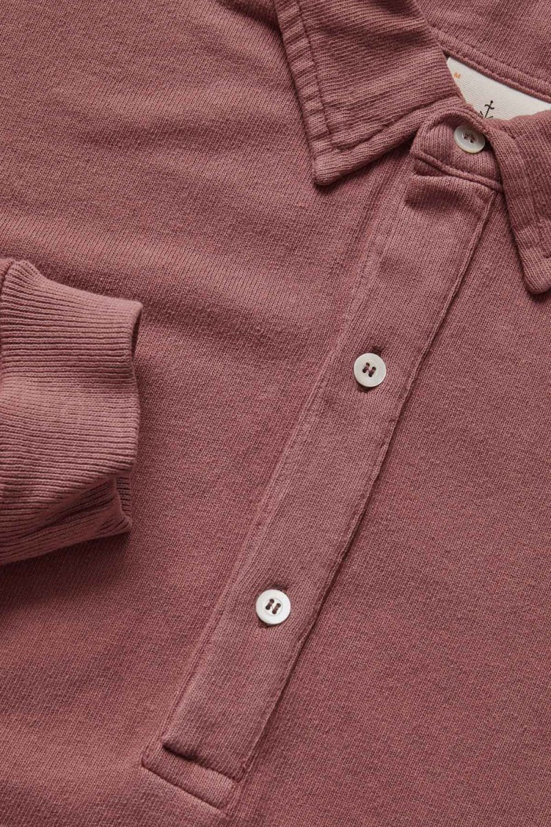 La Paz Mesquita Polo Shirt (Marsala) | Polo Shirts