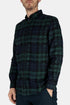 Portugalilainen flanelli Abstract Blackwatch ESP -paita (musta) | Paidat
