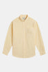 Portugalilainen flanelli Atlantico Stripe -paita (vaaleankeltainen) | Paidat