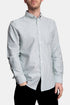 Portugalilainen flanelli Belavista Stripe -paita (vihreä) | Paidat