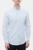 Portugalilainen flanelli Belavista Stripe Shirt (Sky) | Paidat