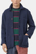 Portugalilainen flanelli Labura Chore Workwear -takki (Low Tide Navy) | Takit