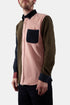 Portugalilainen flanelli Lobo Patchwork Cotton-Cord -paita (Multi) | Paidat