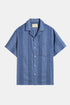 Portugalilainen flanelli Tyynenmeren paita (indigo) | Paidat