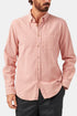 Portugalilainen flanelli Thick Lobo Cotton-Vakosamettipaita (Old Rose Pink) | Paidat