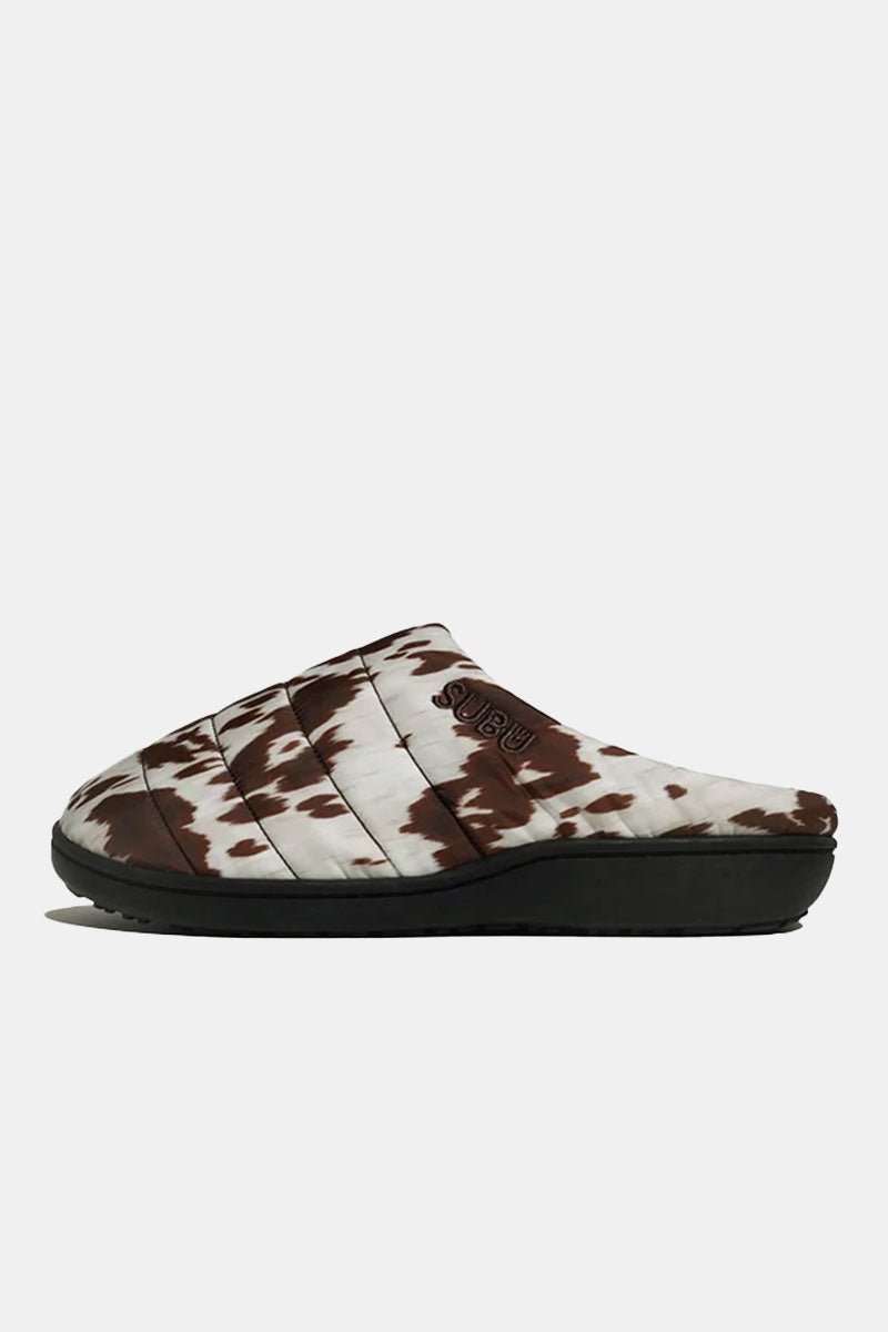 SUBU Indoor Outdoor Slippers (Cow Brown) | Footwear