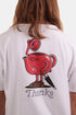 Kiitos Terry Teapot T-paita (valkoinen) | T-paidat