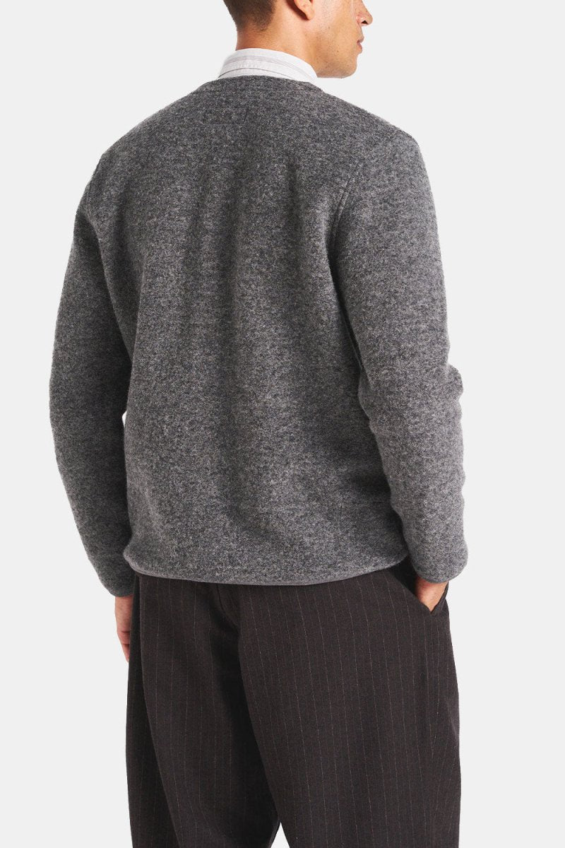 Universal Works Cardigan (Grey Marl) | Sweaters