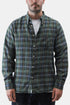 Universal Works Daybrook Shirt (vihreä Ikat Twill Check) | Paidat