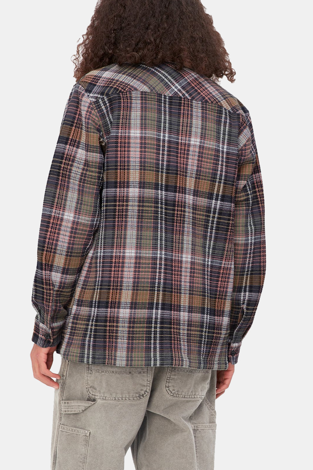 Carhartt WIP L/S Valmon Shirt (Hamilton Brown)