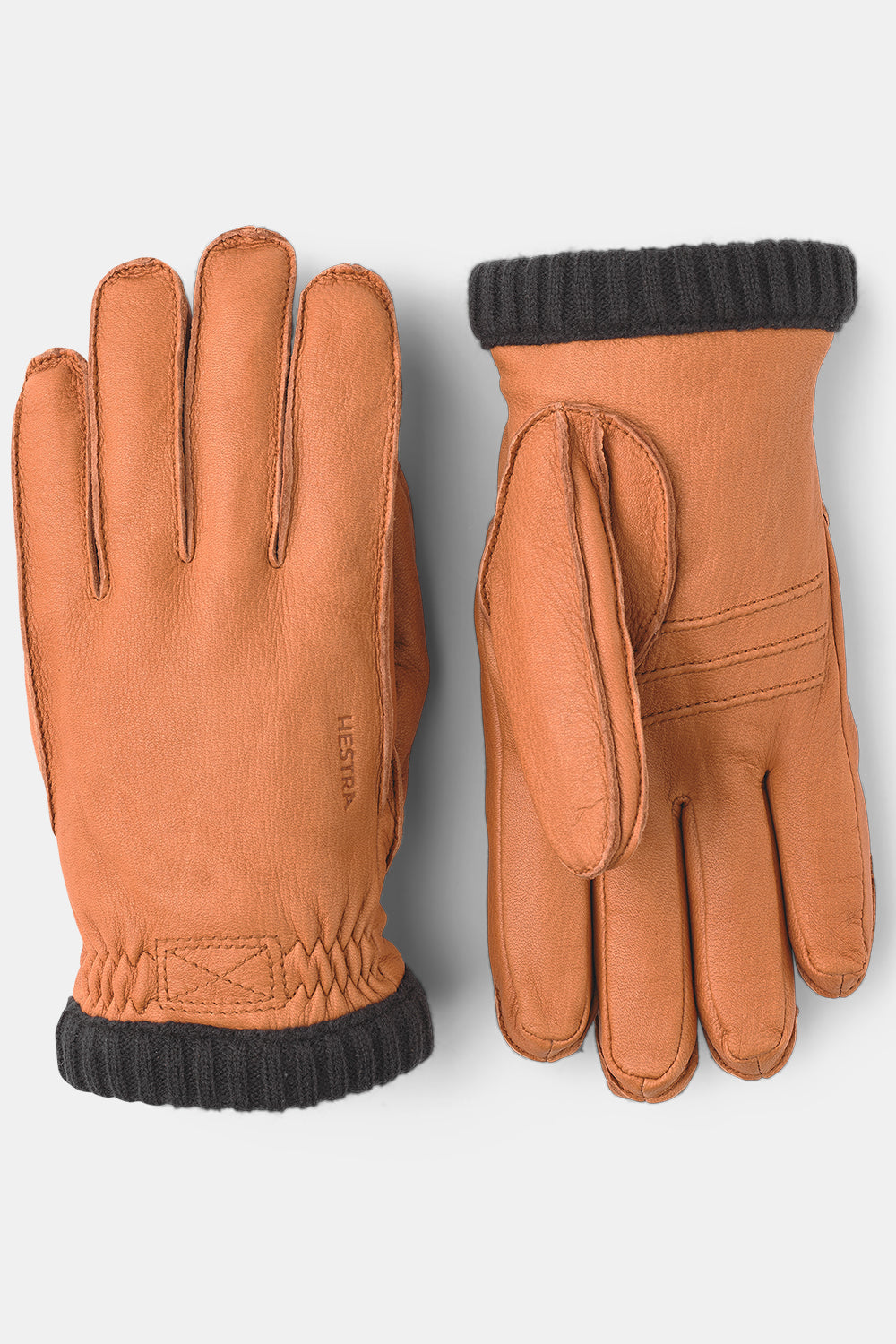 Hestra Deerskin Primaloft Rib Gloves (Cork)